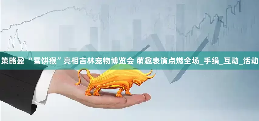 策略盈 “雪饼猴”亮相吉林宠物博览会 萌趣表演点燃全场_手绢_互动_活动